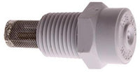 1/8" plastic misting nozzle with filter